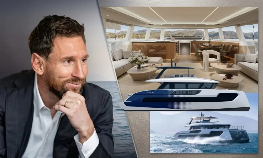 Messi’den Milyon Dolarlık Süper Yat Yatırımı: BAE’de İnşa Edilen Lüks Katamaran Filoya Katılıyor