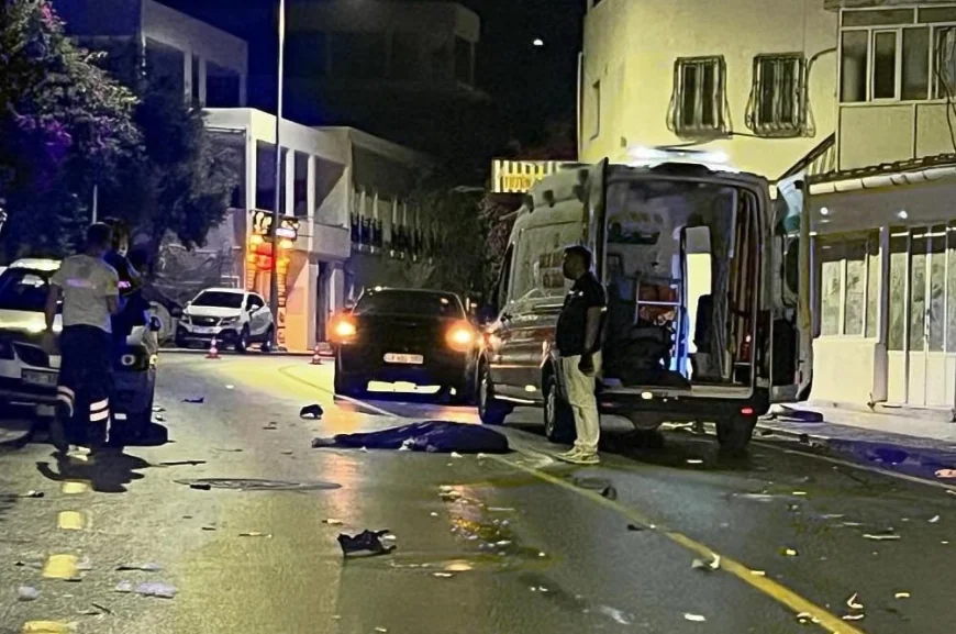 Motosikletlinin çarptığı yaya yaşamını yitirdi