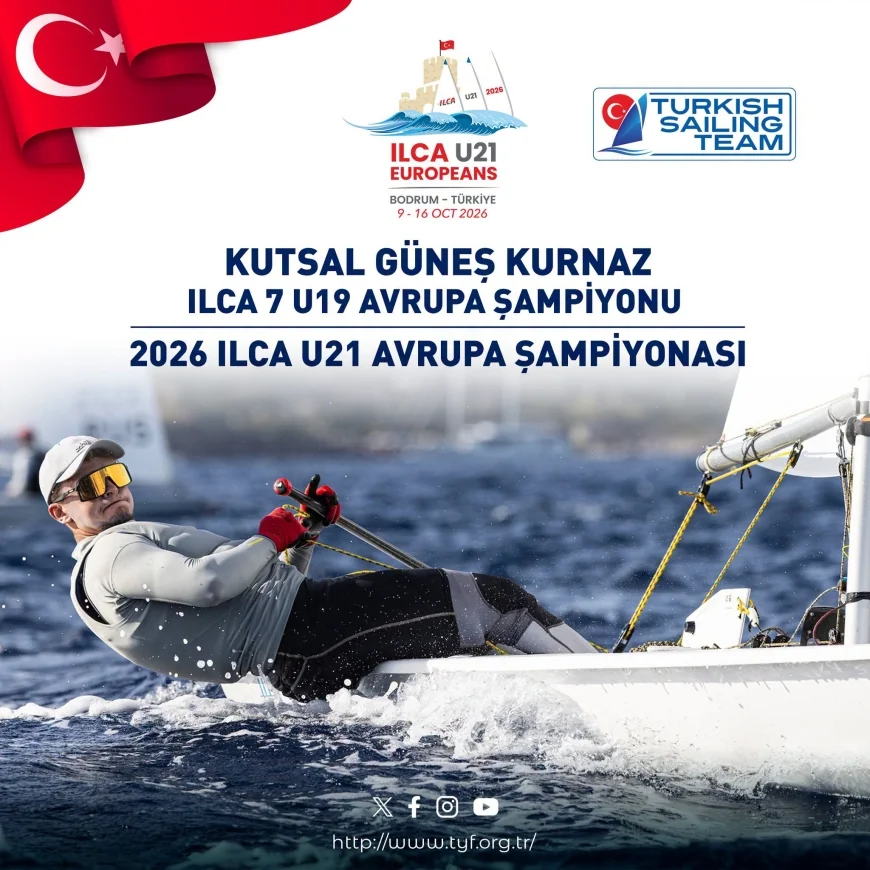 Bodrum’da Türk Yelkeninin Büyük Başarısı: Kutsal Güneş Kurnaz, Avrupa Şampiyonu Oldu!