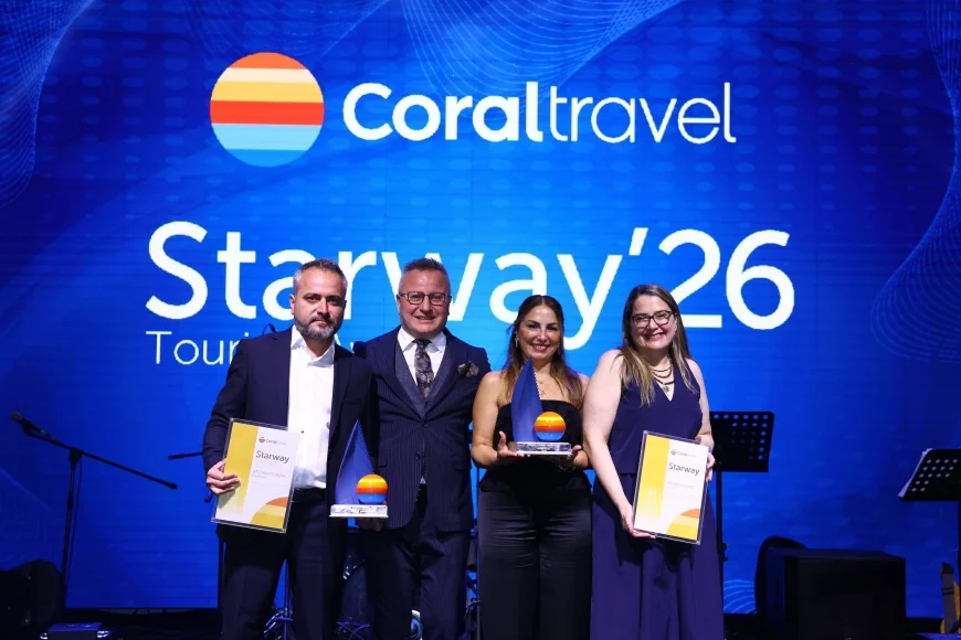 Coral Travel Türkiye Starway Turizm Ödülleri sahiplerini buldu