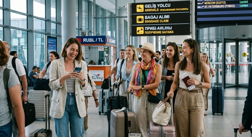 RUSYA İLE DEV UÇUŞ HAMLESİ: ANTALYA VE BODRUM'A TURİST AKINI BAŞLIYOR!