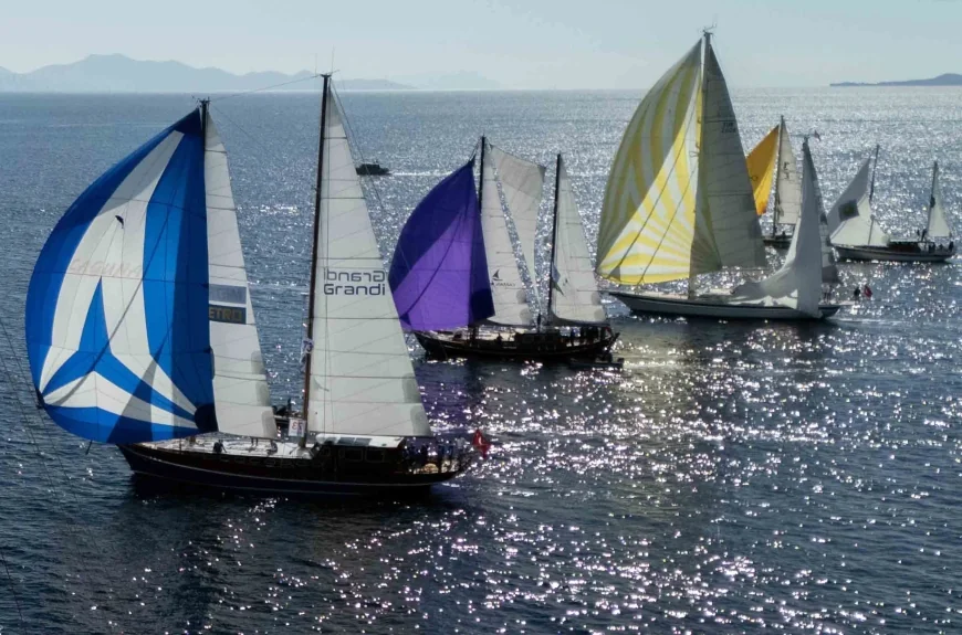 Bodrum’da yelkenler 38’inci kez The Bodrum Cup için açıldı