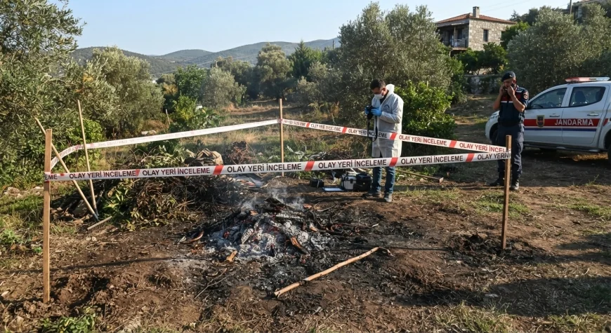 Bodrum'da Temizlik Ateşi Faciayla Bitti:  Yaşlı Adam Ateşin İçine Düşerek Can Verdi