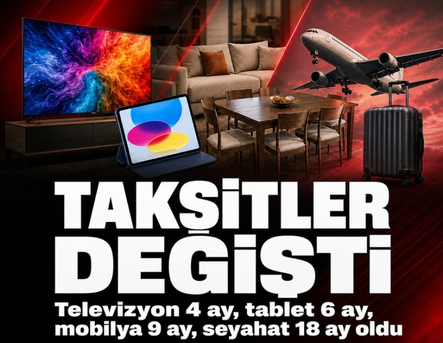 TAKSİTLİ ALIŞVERİŞTE YENİ DÖNEM! SEYAHAT VE KONAKLAMAYA 18 AY TAKSİT