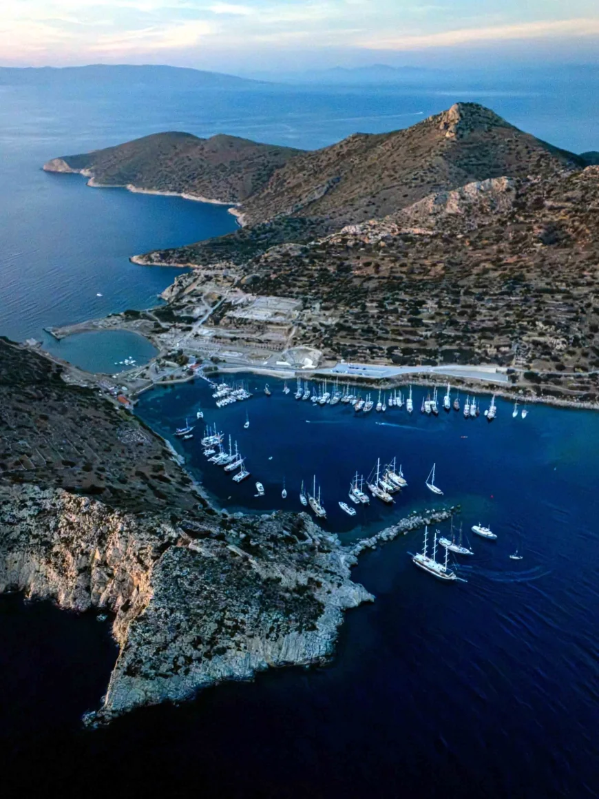 THE BODRUM CUP YATÇILARI KNİDOS’UN TARİHİNE YOLCULUK YAPTI