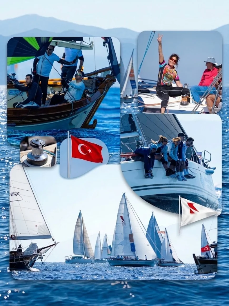    38. The Bodrum Cup’ta Knidos’tan Ortakent’e yelken açıldı