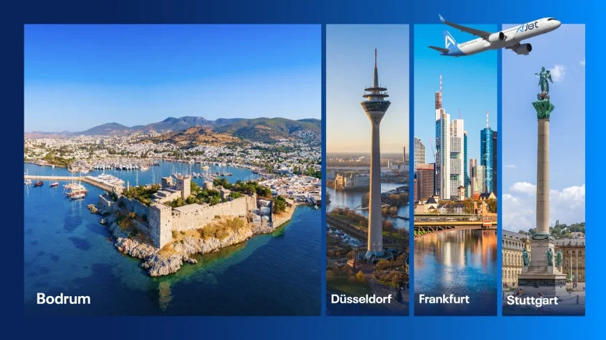 AJET Bodrum ve Dalaman’dan Almanya uçuşlarına başlıyor