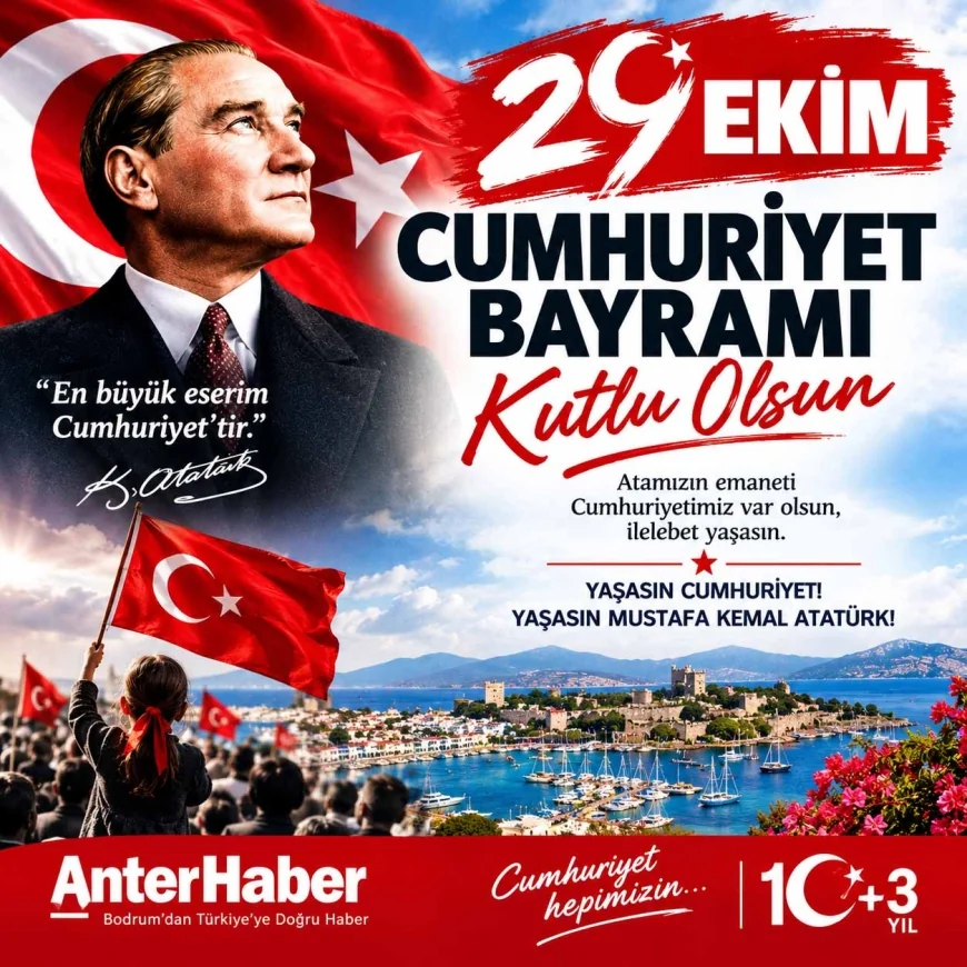 BİR ZAMANLARIN SÜNGERCİ KASABASI BODRUM… CUMHURİYET’İN 103 YILLIK HİKÂYESİ  ATATÜRK’ÜN EMANETİ, BODRUM’UN DÜNÜ VE BUGÜNÜ…