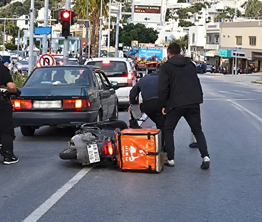 Bodrum’da sokak ortasında kuryeyi evire çevire dövdüler, 360 bin TL. cezayı yediler
