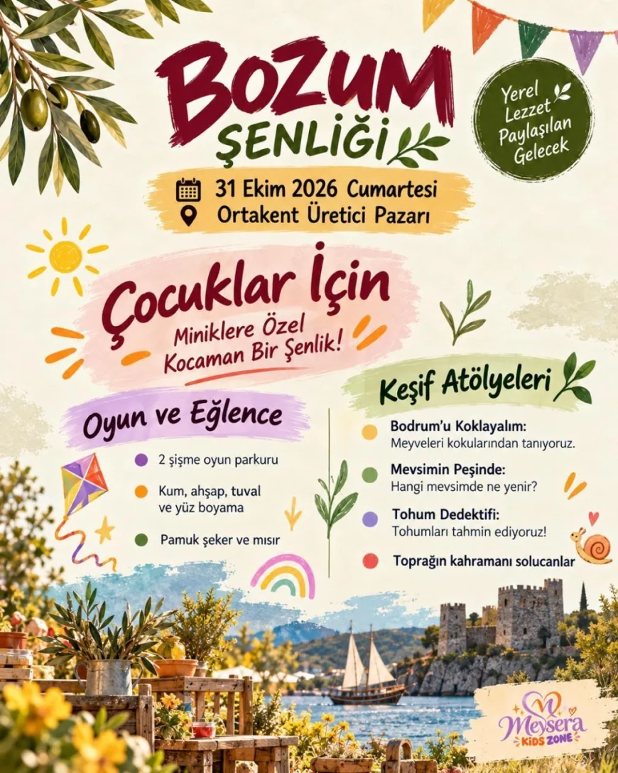 BODRUM'DA KÜLTÜR VE DOĞA BULUŞMASI: YEREL ÜRETİM VE ATA TOHUMLARI İÇİN "BOZUM ŞENLİĞİ" BAŞLIYOR!